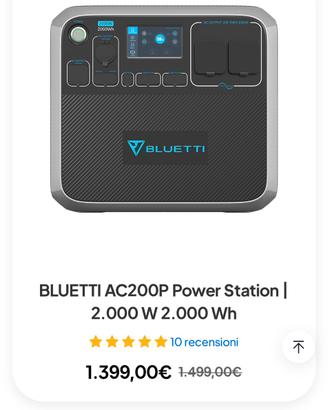 Bluetti AC200P Power Station