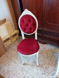 coppia di  poltroncine shabby