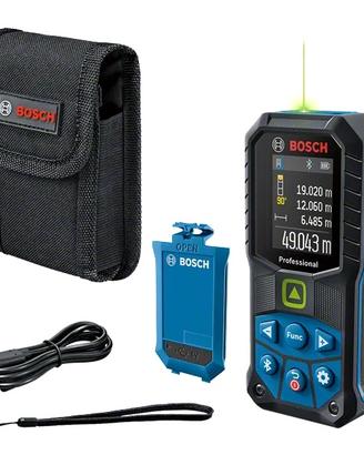 Laser Verde Bosch GLM 50-27 CG + Batteria 3.7V