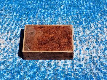 Scatola in legno antica 