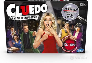 Cluedo Hasbro - Caccia All'Impostore, Italiano