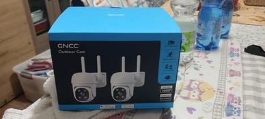 scatola con 2 telecamere wifi nuove 