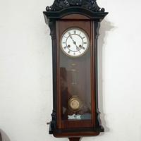 176291 Antico orologio a pendolo Junghans 1888/189