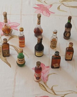 Lotto 13 Mignon Liquori Vintage Rari Anni '60-'70