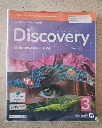Libro di testo: discovery le scienze in classe 3