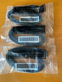 Lotto di 6 cavi Sata3 6Gb/s 14G00010107CAK (2 x 3
