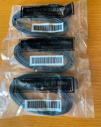 Lotto di 6 cavi Sata3 6Gb/s 14G00010107CAK (2 x 3