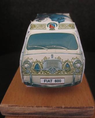 Modellino Fiat 600 Multipla "
