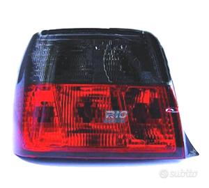 FANALI BMW SERIE 3 E36 90-97 ROSSO AFFUMICATO