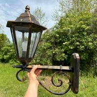 Lampada a lanterna a parete da esterno