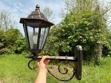 Lampada a lanterna a parete da esterno