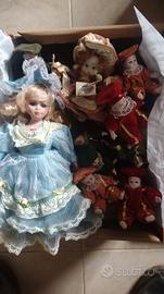 scatola di bambole di porcellana