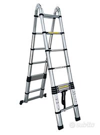 Scala telescopica in alluminio