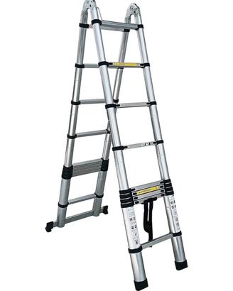 Scala telescopica in alluminio