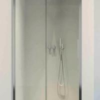 PORTA DOCCIA 120 195h SCORREVOLE CRISTALLO 6mm SAF