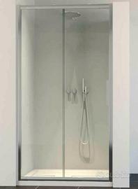 PORTA DOCCIA 120 195h SCORREVOLE CRISTALLO 6mm SAF