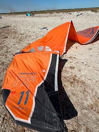 Kite Cabrinha FX2 2023 mt.11 + barra Liquid Force