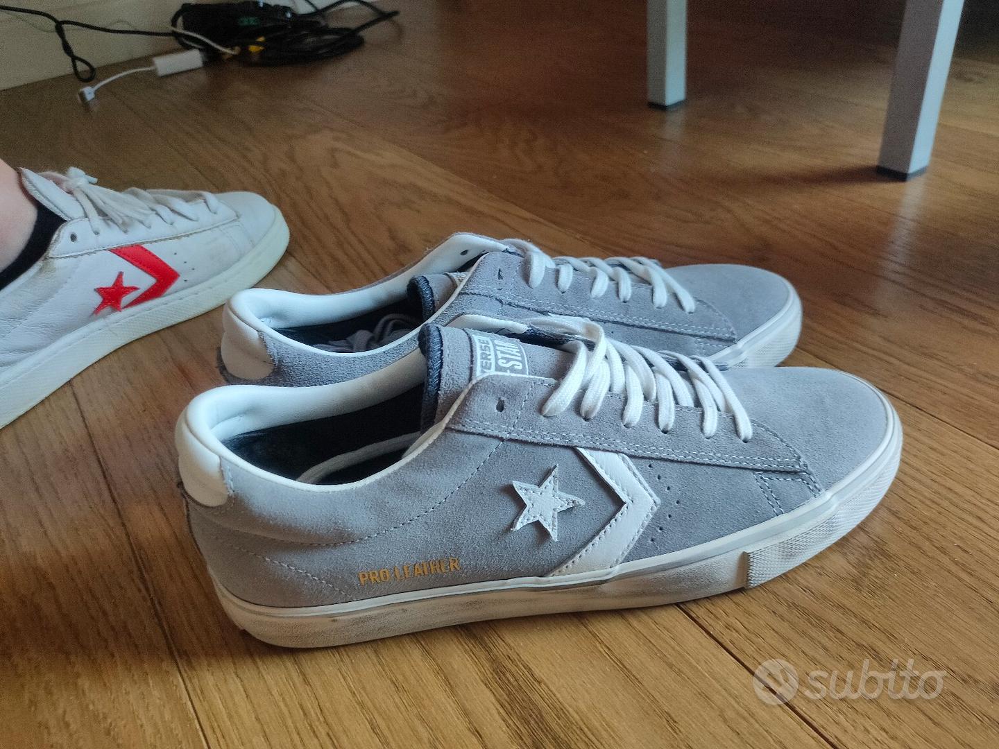 Converse Pro leather vulc distressed RARE fuori p Abbigliamento e Accessori In vendita a Salerno