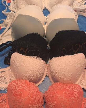 Lotto 8 Reggiseni Push Up 75C 80C 36C Pizzo GUESS
