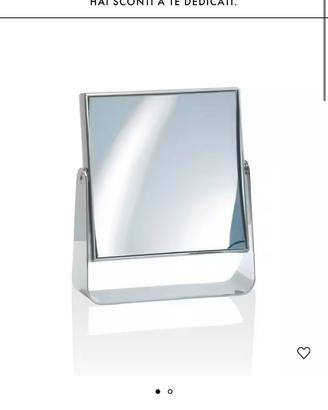 Decor Walther Specchio 7x ingrandimento - Argento
