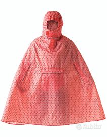 Poncho antipioggia ikea KNALLA, rosso, bianco