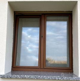 Finestre in legno Douglas con vetrocamera – 5 pezz