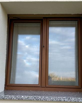 Finestre in legno Douglas con vetrocamera – 5 pezz