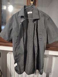 camicia nera taglia 40 nuova 