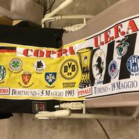 Sciarpe juventus disco e scudetti