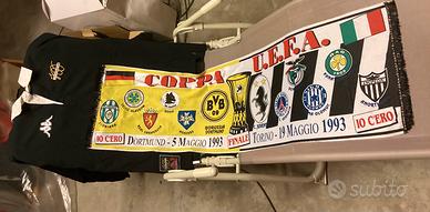 Sciarpe juventus disco e scudetti