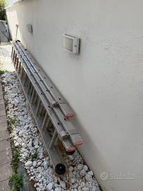 Scala a sfilo alluminio