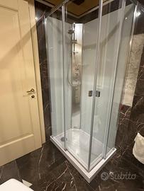 Cabina doccia multi funz.Hafro + piatto doccia