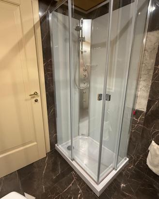Cabina doccia multi funz.Hafro + piatto doccia