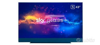 Tv sky glass 43 pollici colore blu