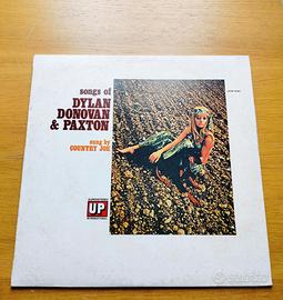 Songs Of Dylan, Donovan e Paxton 1a ediz 1975 raro