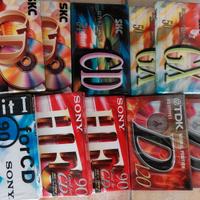 10 videocassette nuove