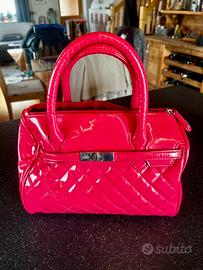 Borsa Carpisa vernice rosa