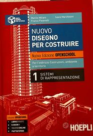 Testo, libro scuola. Nuovo disegno per costruire