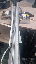  Striscia a led+2 centr.+2telec.