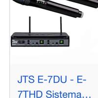 Radio microfoni coppia uhf professionali jts