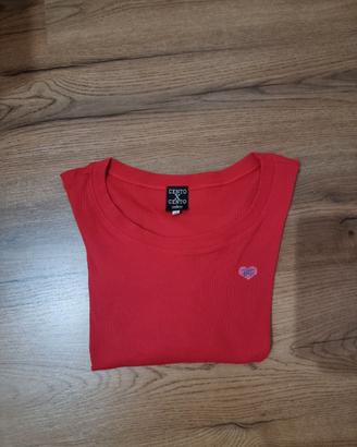 Maglia Iceberg Cento x Cento vintage rossa manica
