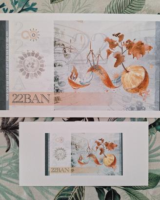 Stampa da collezione “22BAN” della Banca d’Italia