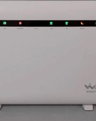Modem WINDTRE HUB fibra router wireless