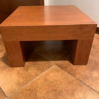 Tavolino quadrato basso stile giapponese