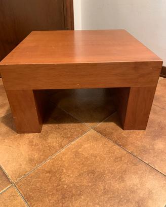 Tavolino quadrato basso stile giapponese