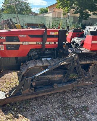 SAME EXPLORER 70C CON APRIPISTA E TELAIO DI PROT