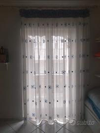 tendax cameretta bianca e azzurra + due piumonii