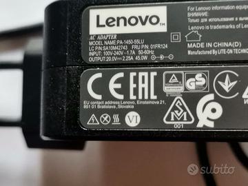 adattatore AC originale per LENOVO IDEAPAD
