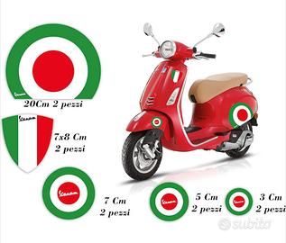 Adesivi tricolore Italia per Vespa