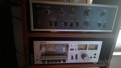 amplificatore piastra cassette 